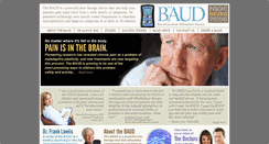 Desktop Screenshot of baudtherapy.com